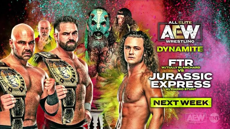 FTR-Jurassic Express, Thunder Rosa’s return set for next AEW Dynamite
