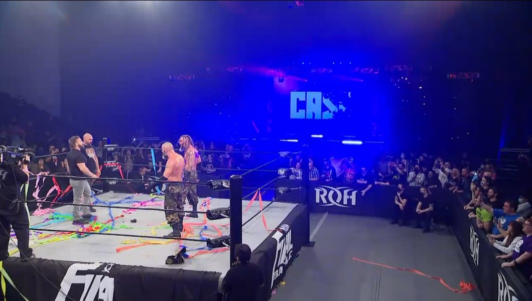 FTR confront The Briscoes at ROH Final Battle