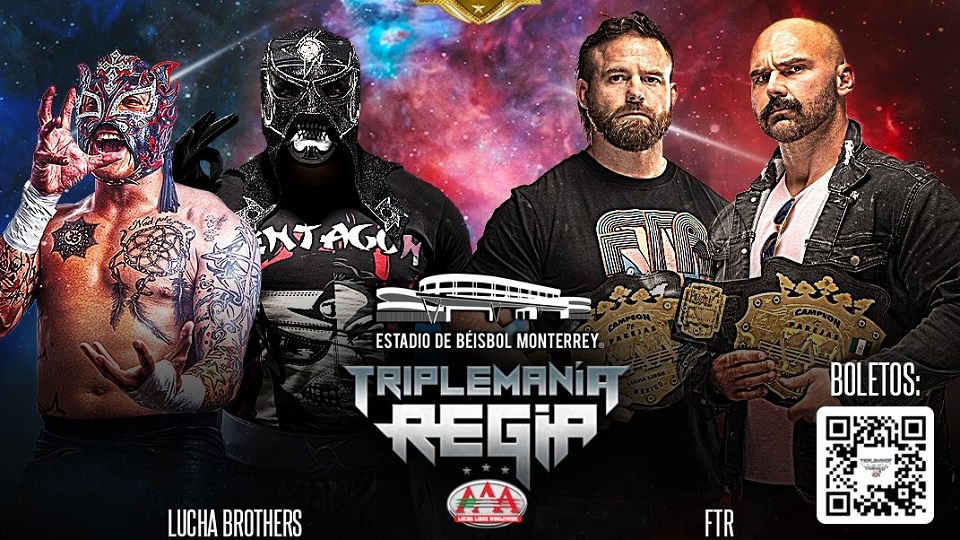 FTR vs. Lucha Brothers title match added to AAA Triplemania Regia