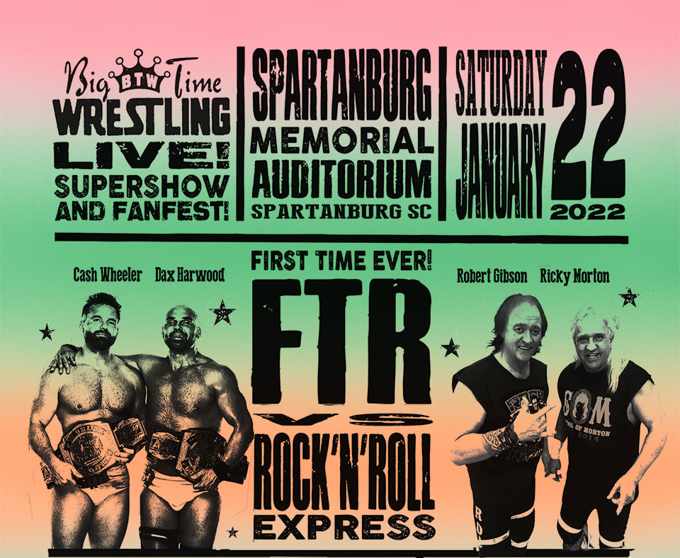 FTR to face Rock ‘n’ Roll Express for Big Time Wrestling