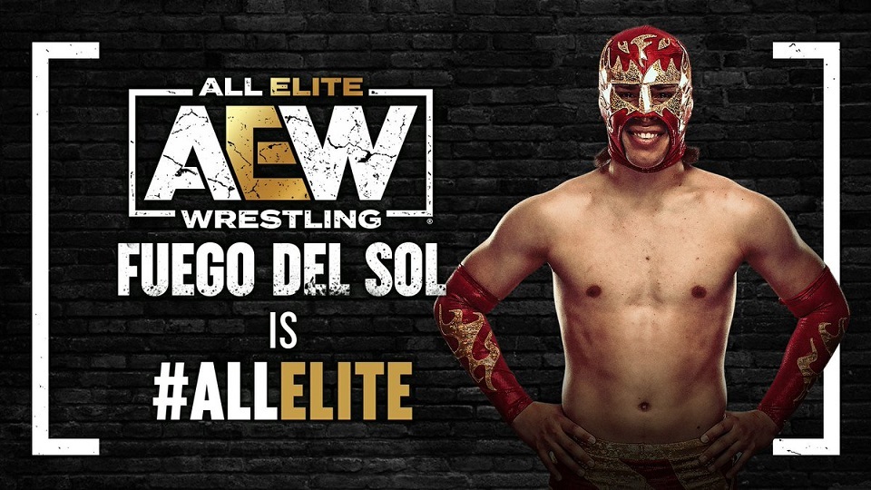 Fuego Del Sol officially signs AEW contract