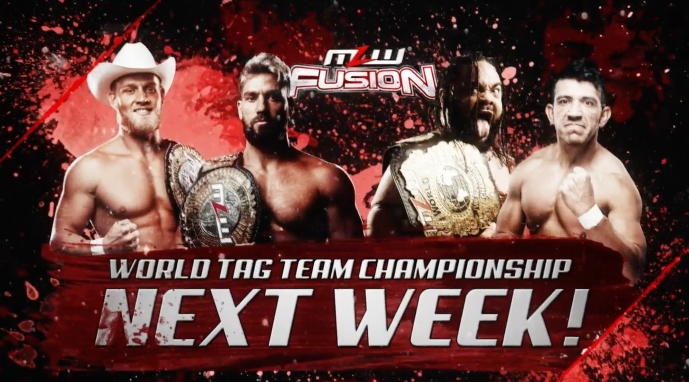 MLW World Tag Team title match set for next Fusion