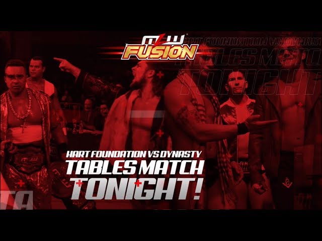 MLW Fusion results: Six-man tables match