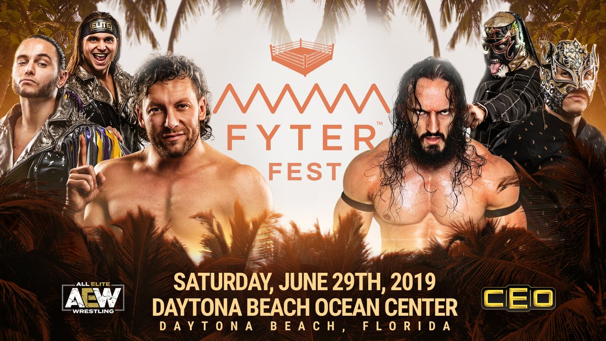 Omega & Young Bucks vs. PAC & Lucha Bros set for AEW Fyter Fest
