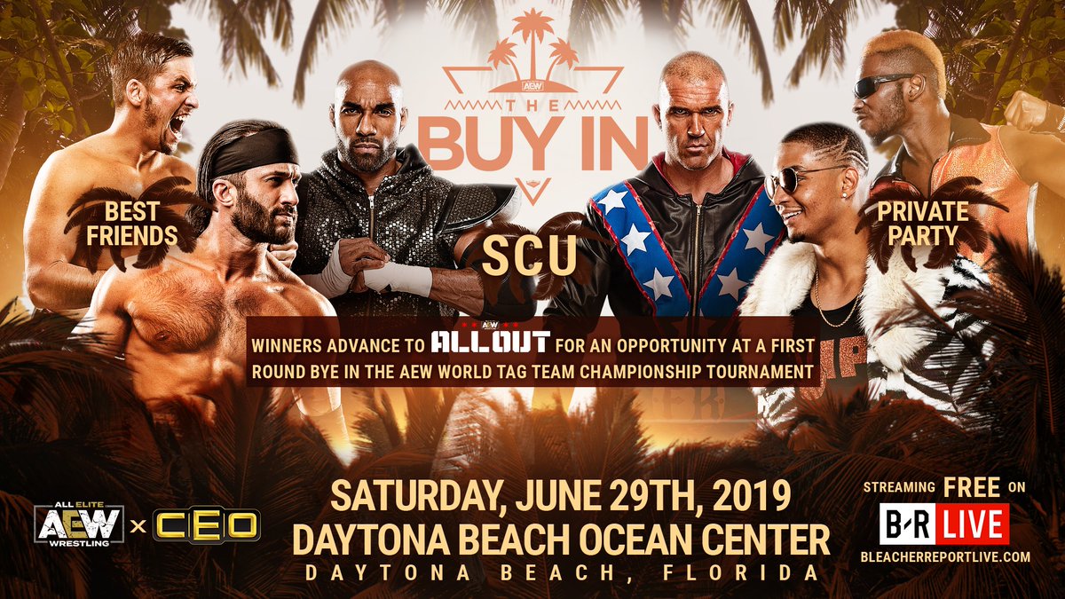 Best Friends vs. SCU vs. Private Party set for AEW Fyter Fest
