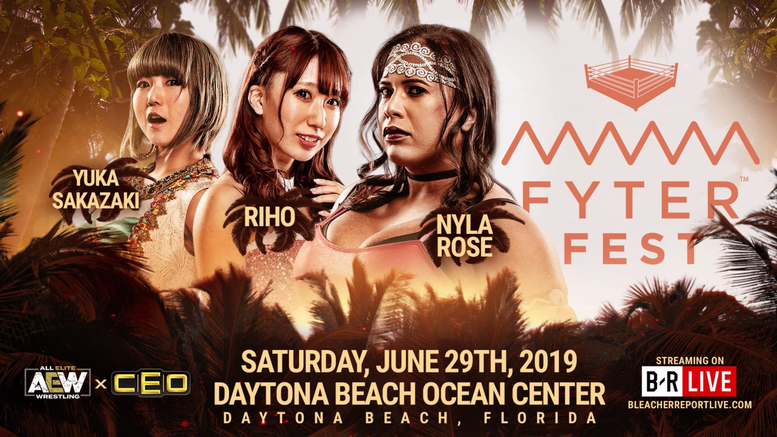 Nyla Rose vs. Riho vs. Yuka Sakazaki added to AEW Fyter Fest