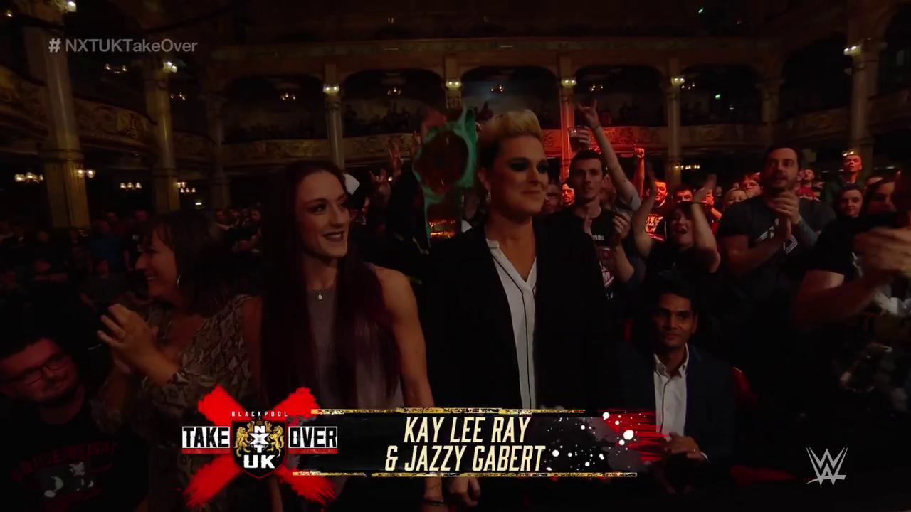 Kay Lee Ray, Jazzy Gabert appear at NXT UK TakeOver: Blackpool