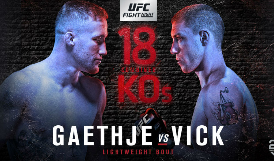 UFC Fight Night 135 live results: Justin Gaethje vs. James Vick