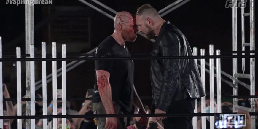 Jon Moxley appears at GCW Spring Break, confronts Nick Gage