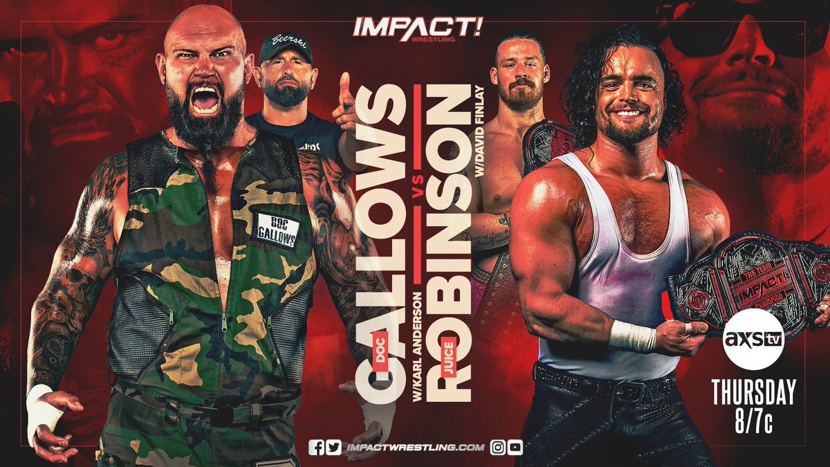 Two matches added to next Impact Wrestling