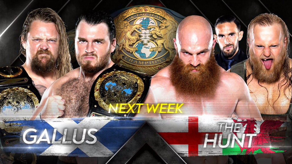 Tag Team title match set for next week’s NXT UK