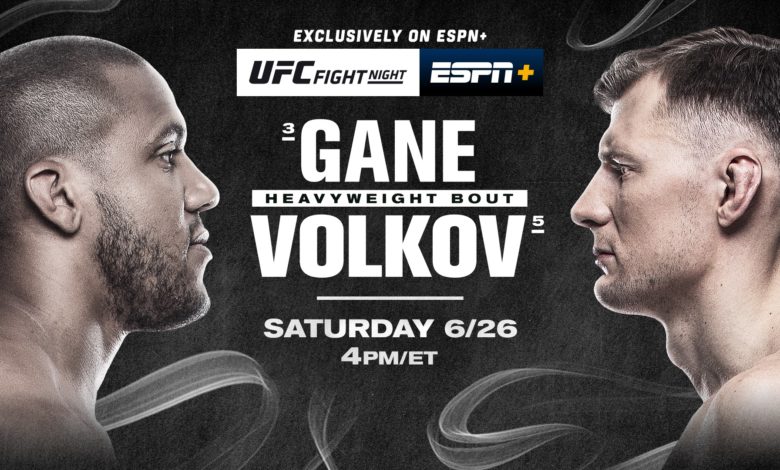 UFC on ESPN+ 48 live results: Ciryl Gane vs. Alexander Volkov