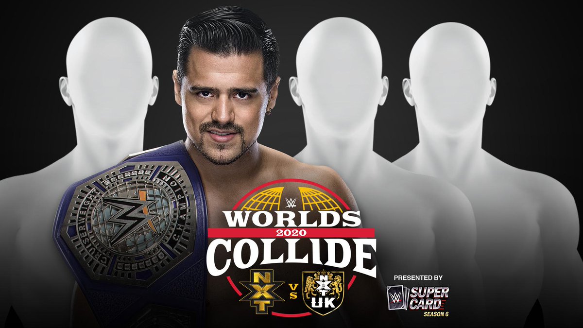 Angel Garza to defend Cruiserweight title at WWE Worlds Collide