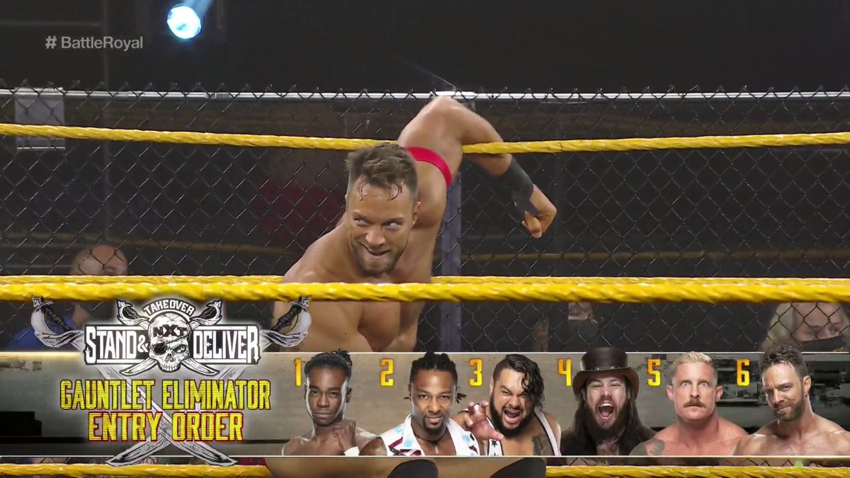 Participants set for NXT TakeOver: Stand & Deliver Gauntlet Eliminator