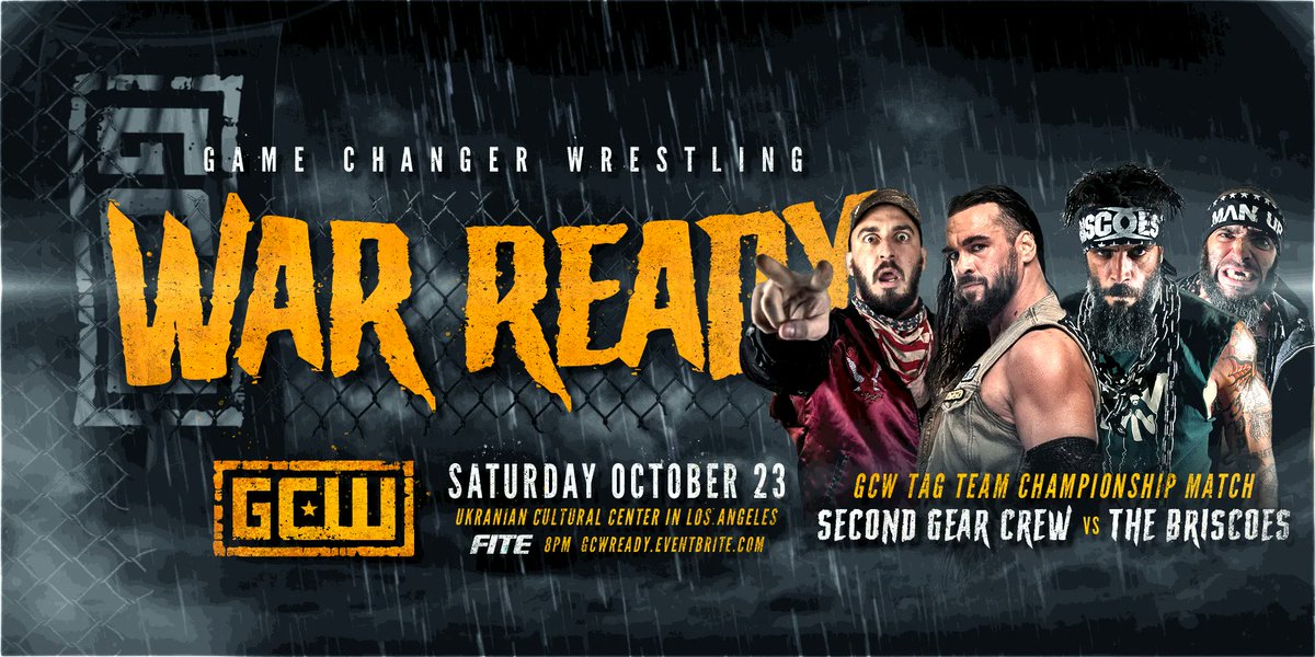 The Briscoes to challenge for GCW Tag Team titles at War Ready