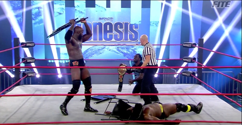 Moose earns Impact World title shot by saying ‘I Quit’ at Genesis