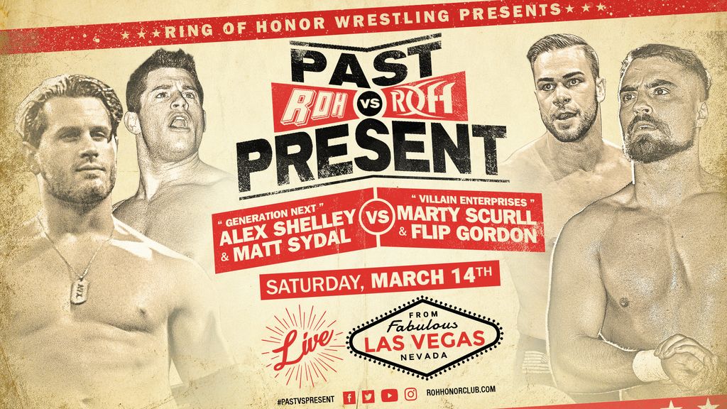 Two matches announced for ROH Past vs. Present