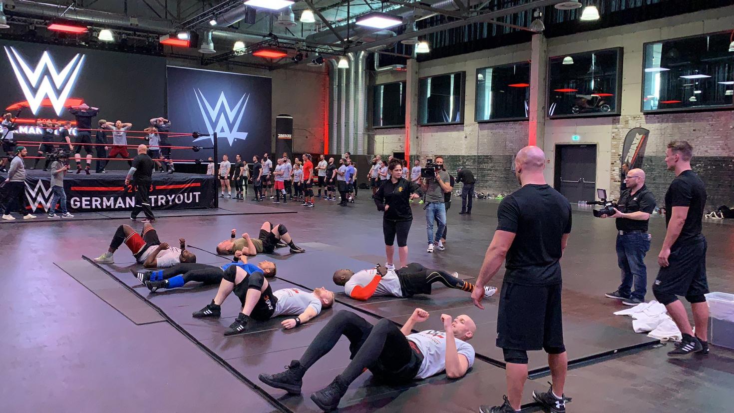 Dragunov, Simmons, more attend this week’s WWE tryouts in Germany