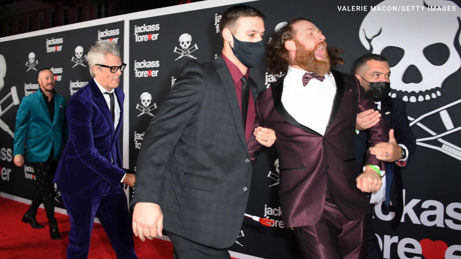 WWE’s Sami Zayn booted from ‘Jackass Forever’ premiere after Johnny Knoxville confrontation