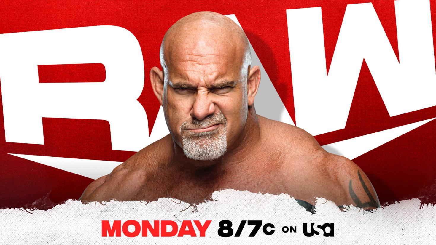 Goldberg appearance confirmed for WWE Raw
