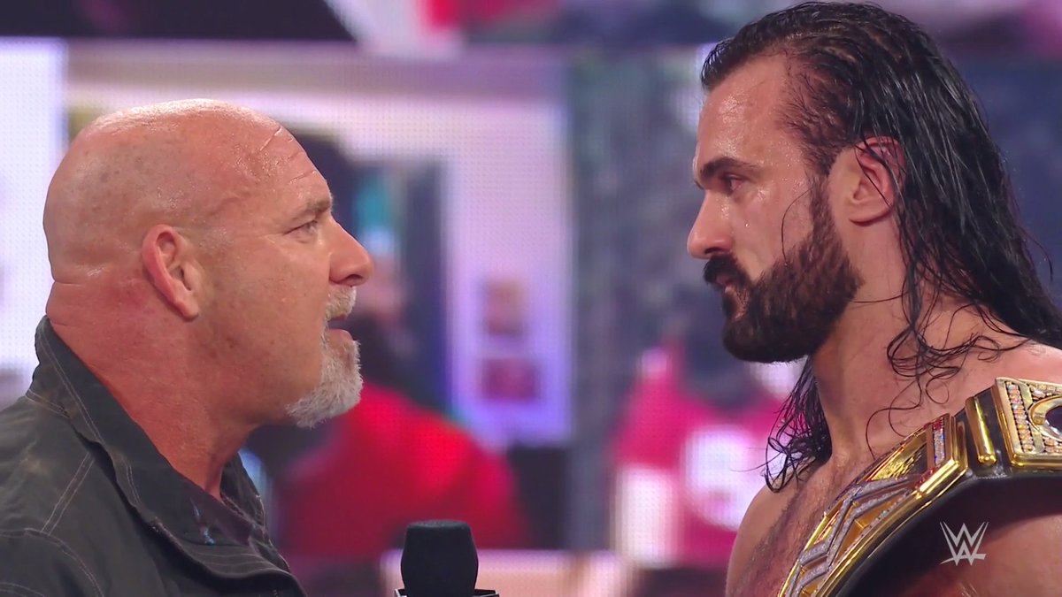 Goldberg challenges Drew McIntyre for WWE Royal Rumble