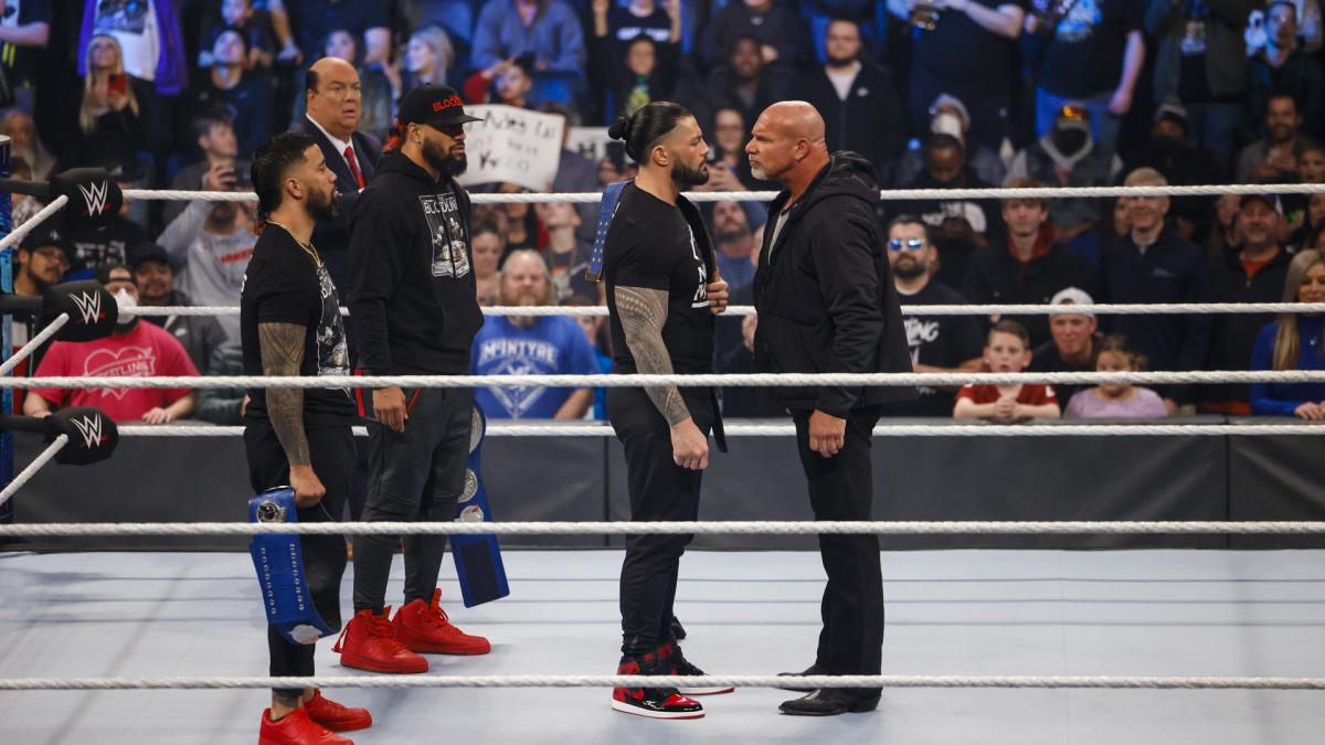 WWE SmackDown video highlights: Goldberg returns, Rousey’s WM decision