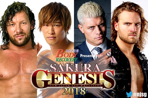 Full card for NJPW Sakura Genesis revealed