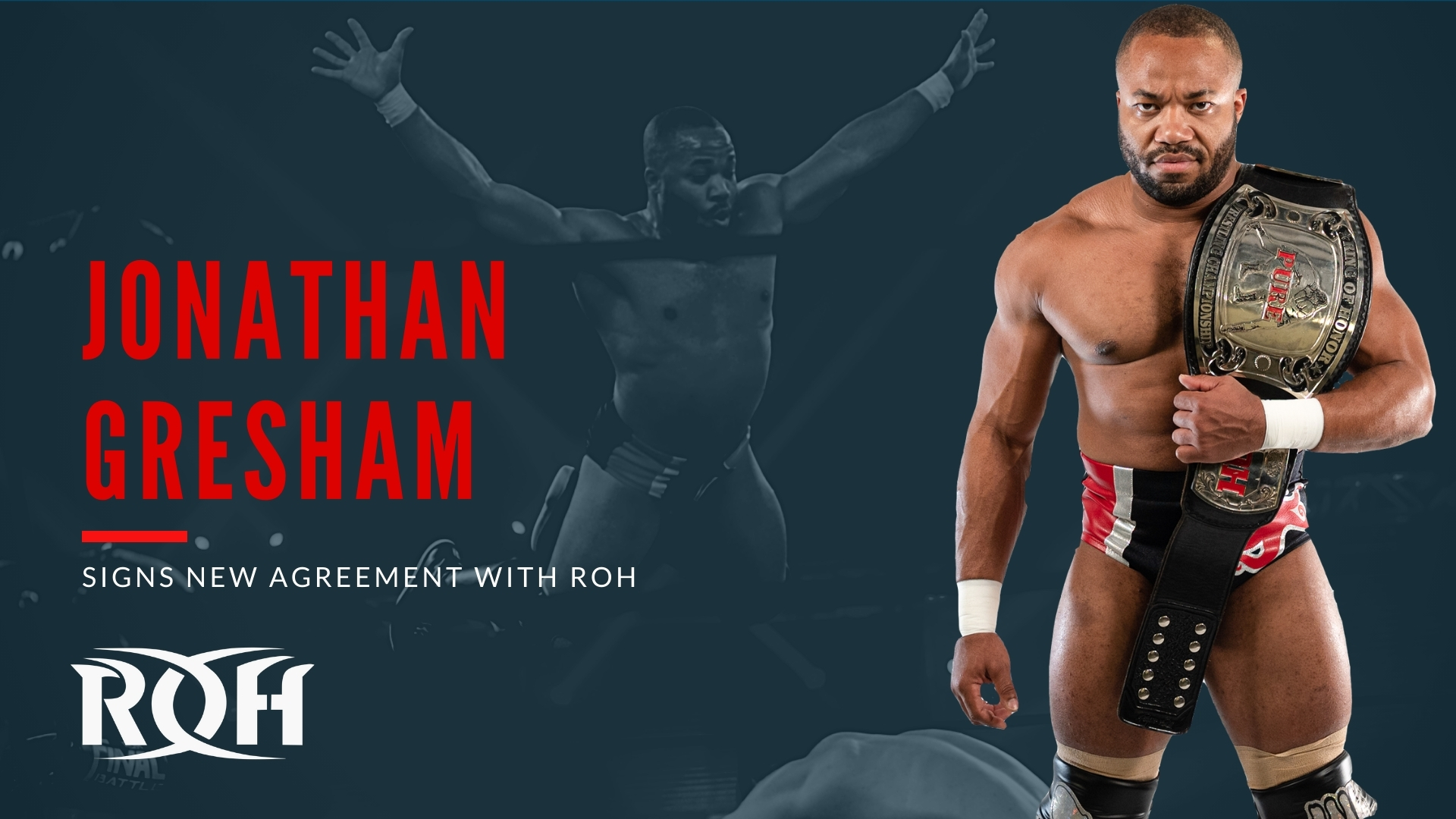 Jonathan Gresham signs new contract with ROH