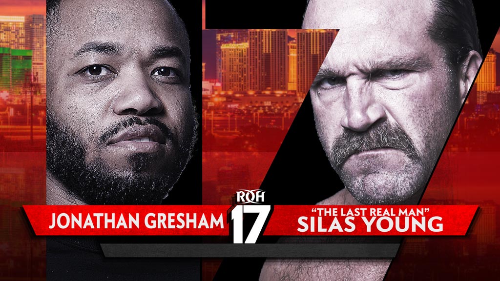 Jonathan Gresham vs. Silas Young set for ROH 17th Anniversary PPV