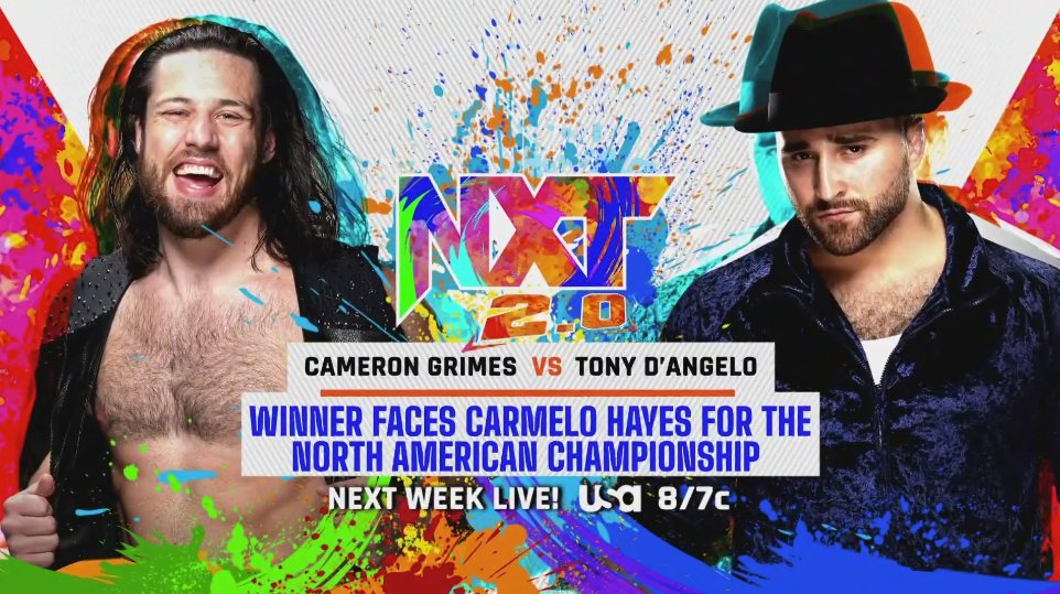 Five matches, musical performance set for next week’s WWE NXT