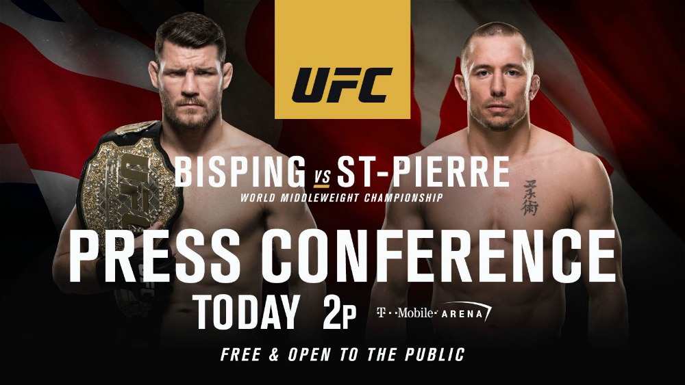 VIDEO: GSP, Michael Bisping begin their UFC title fight promotion