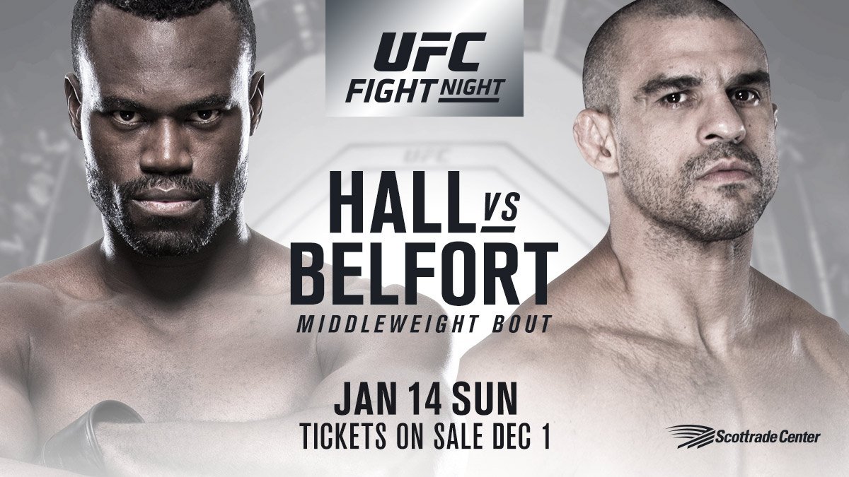 Uriah Hall fails to weigh in, fight with Vitor Belfort canceled