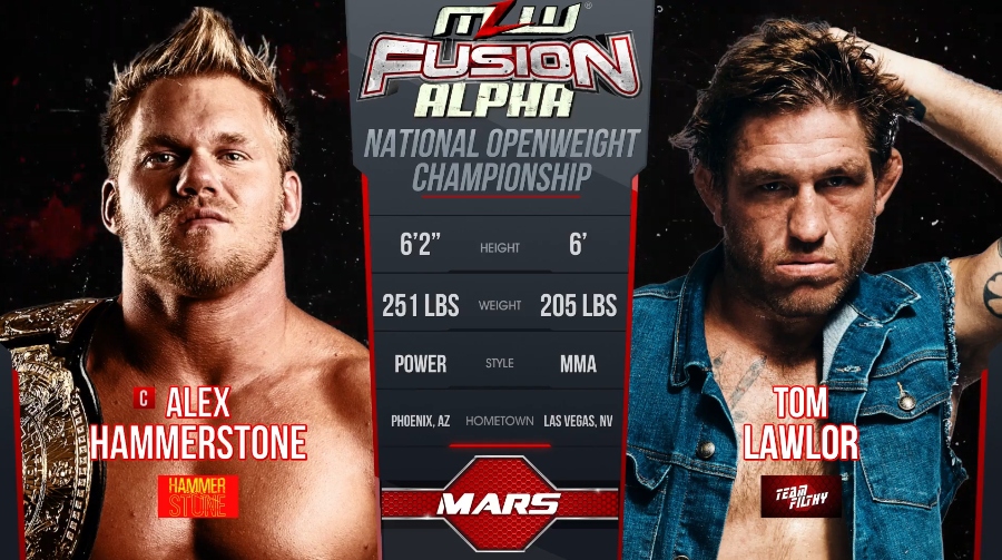 MLW Fusion Alpha results: Hammerstone vs. Tom Lawlor