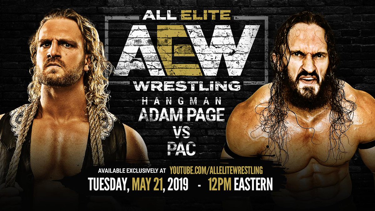 VIDEO: Hangman Page vs. PAC from Wrestle Gate Pro