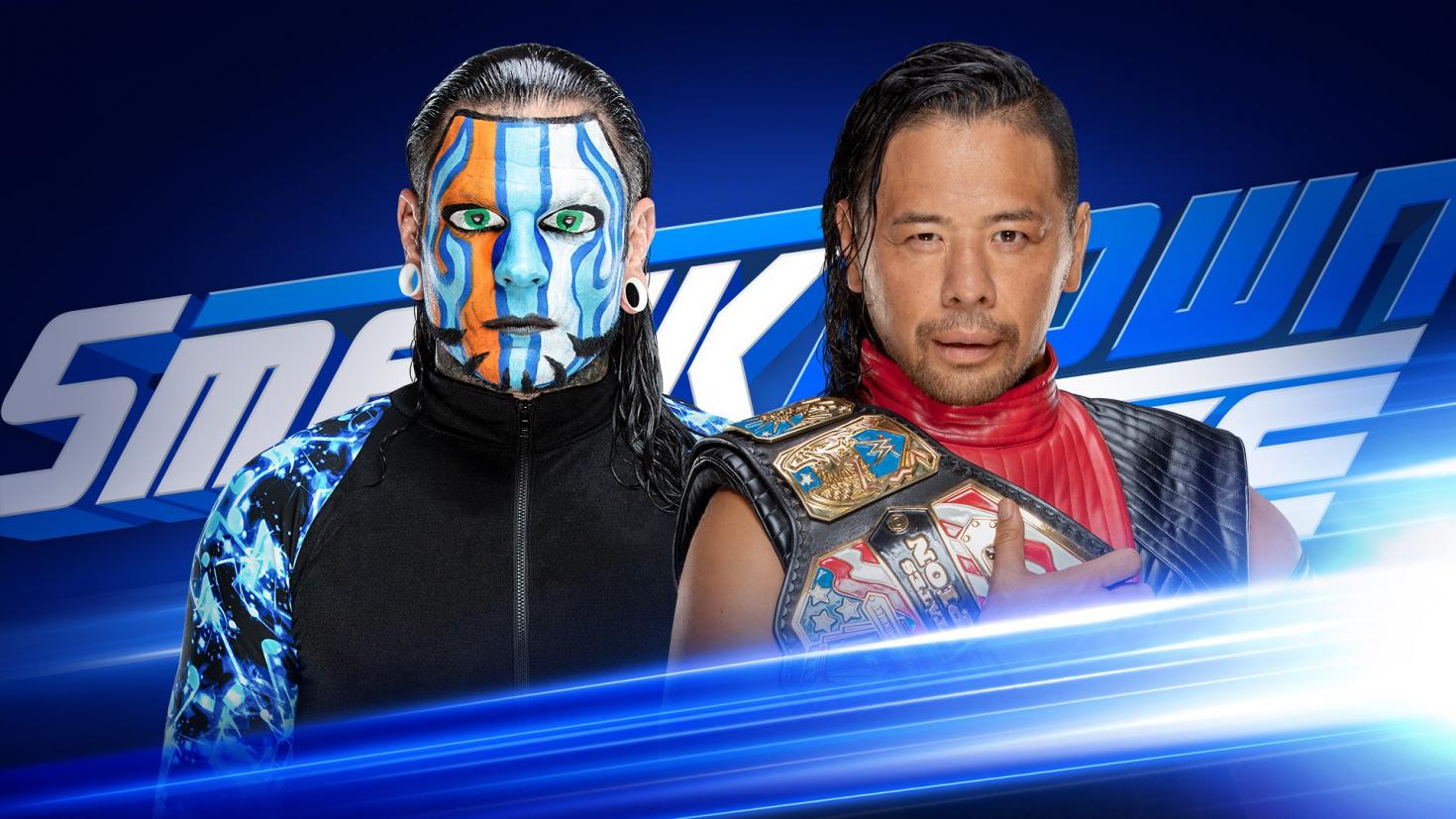 Jeff Hardy vs. Shinsuke Nakamura announced for WWE SmackDown