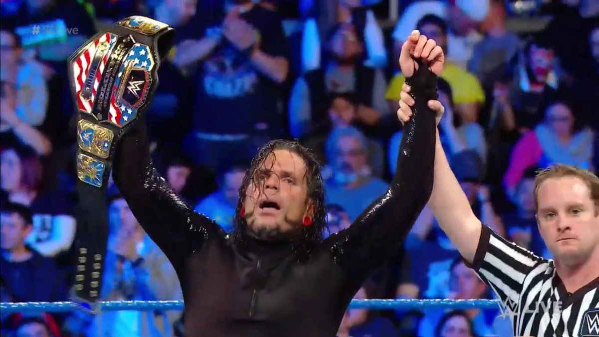 Jeff Hardy brings United States title back to WWE SmackDown