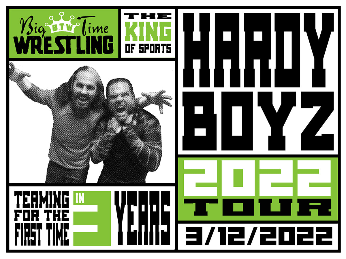 The Hardy Boyz to reunite for Big Time Wrestling