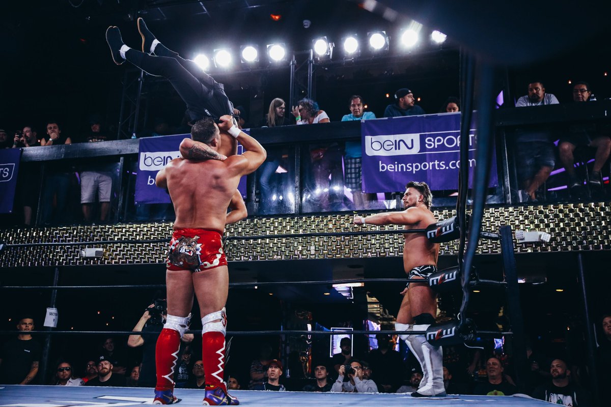 MLW Fusion results: The Hart Foundation vs. CONTRA Unit