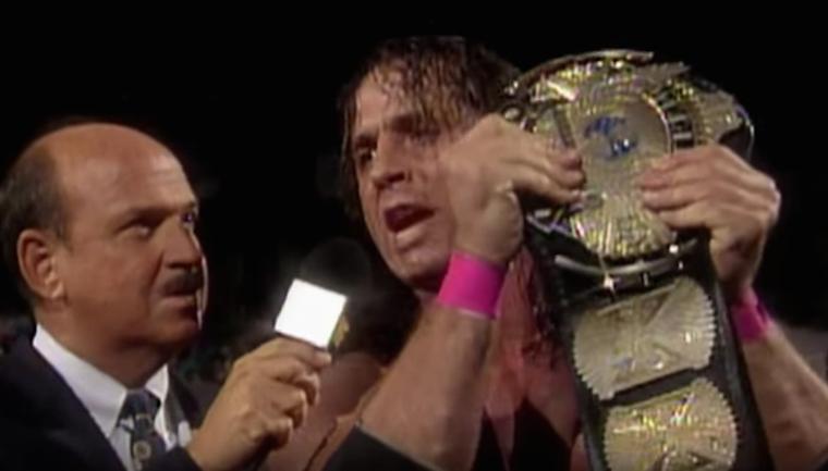 Daily Pro Wrestling History (10/12): Bret Hart defeats Ric Flair to win his first WWF World Title