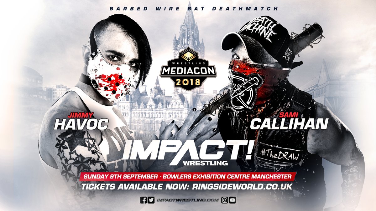 Impact Wrestling vs. The UK results: Sami Callihan vs. Jimmy Havoc