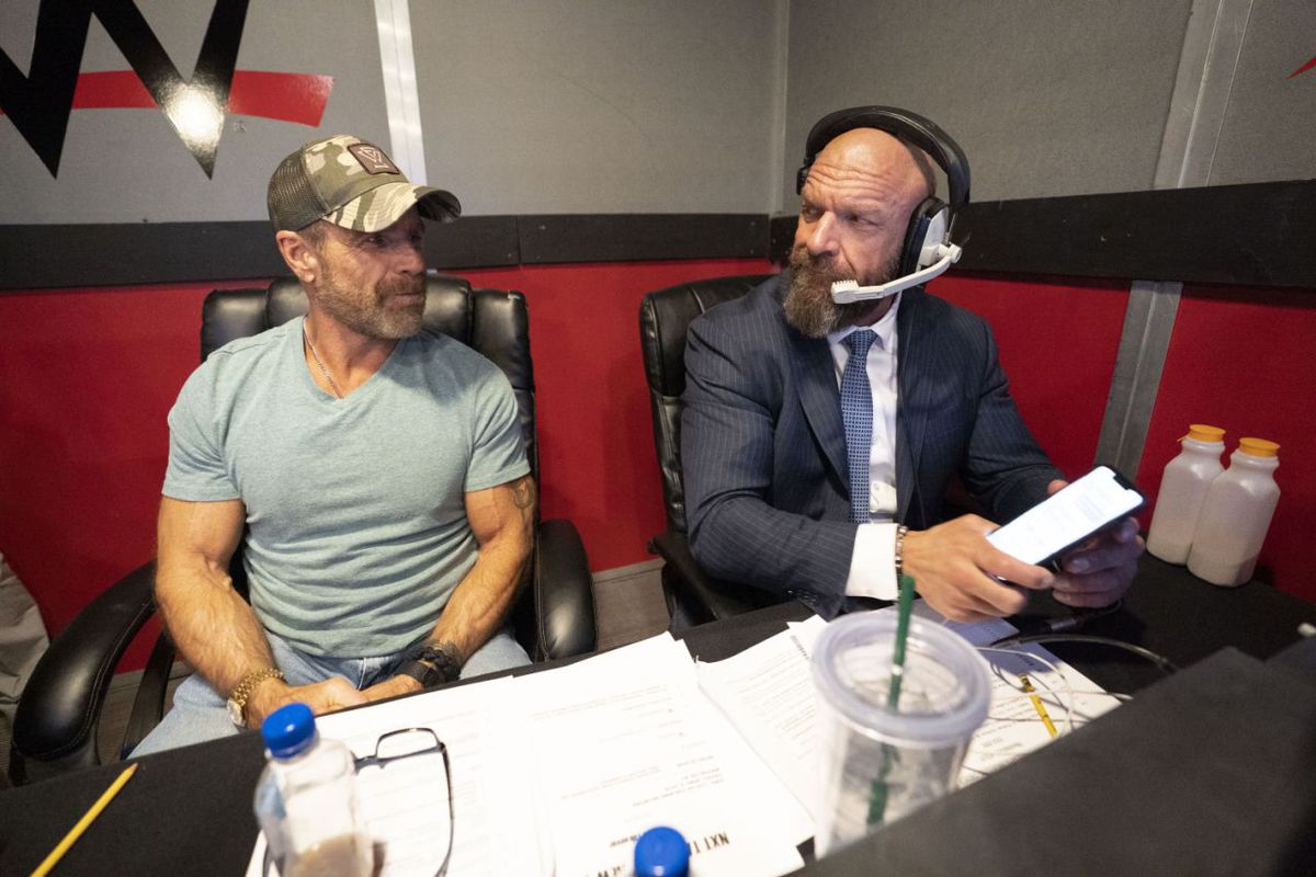 NXT TakeOver media call: HHH & HBK on Gable Steveson, Adam Cole