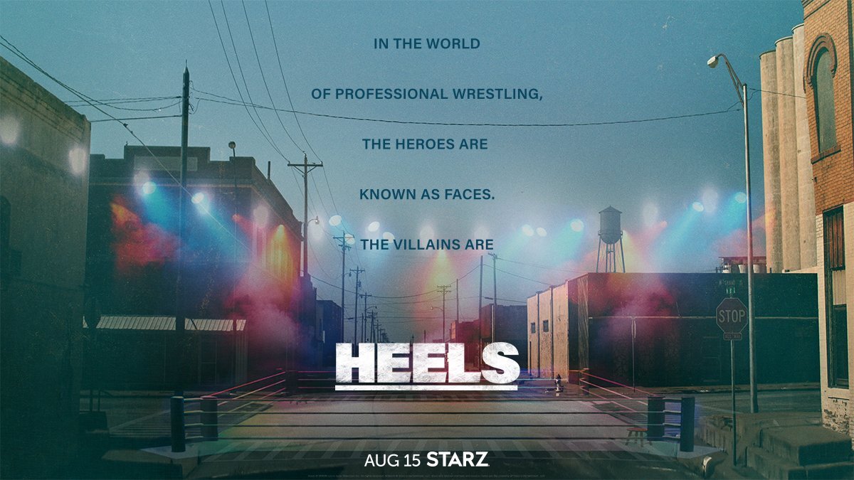 Starz announces premiere date for pro wrestling drama ‘Heels’