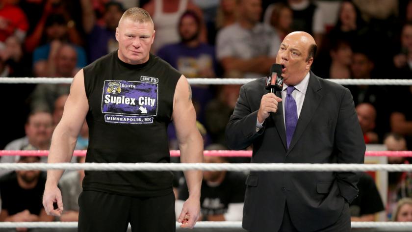 WWE Raw video highlights: Brock Lesnar & Paul Heyman respond to Goldberg