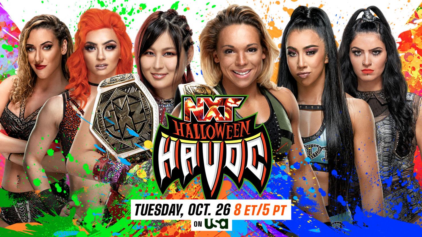 Stipulation added to NXT Halloween Havoc women’s tag title match