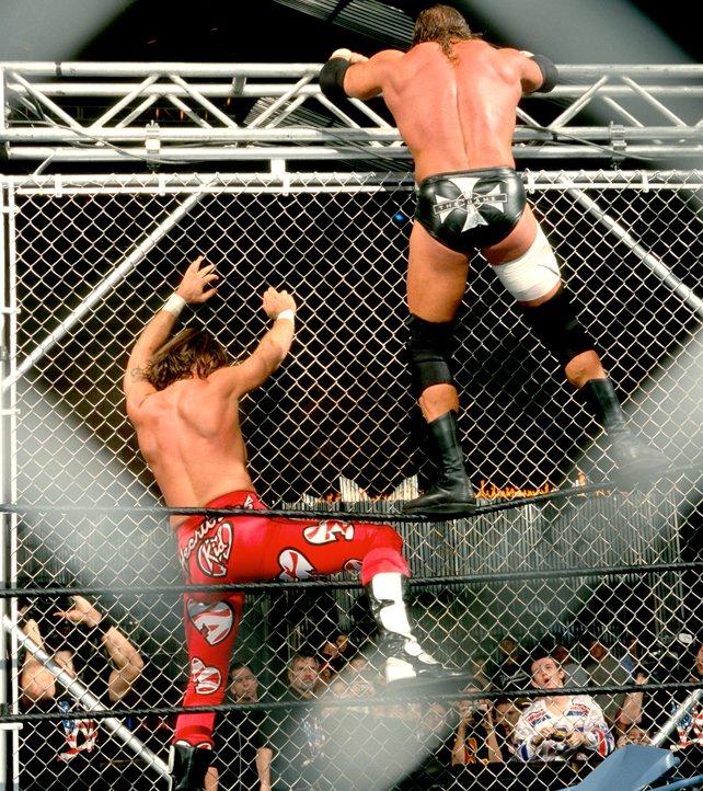 Daily Pro Wrestling History (12/15): HHH, Kurt Angle win World titles at Armageddon 2002