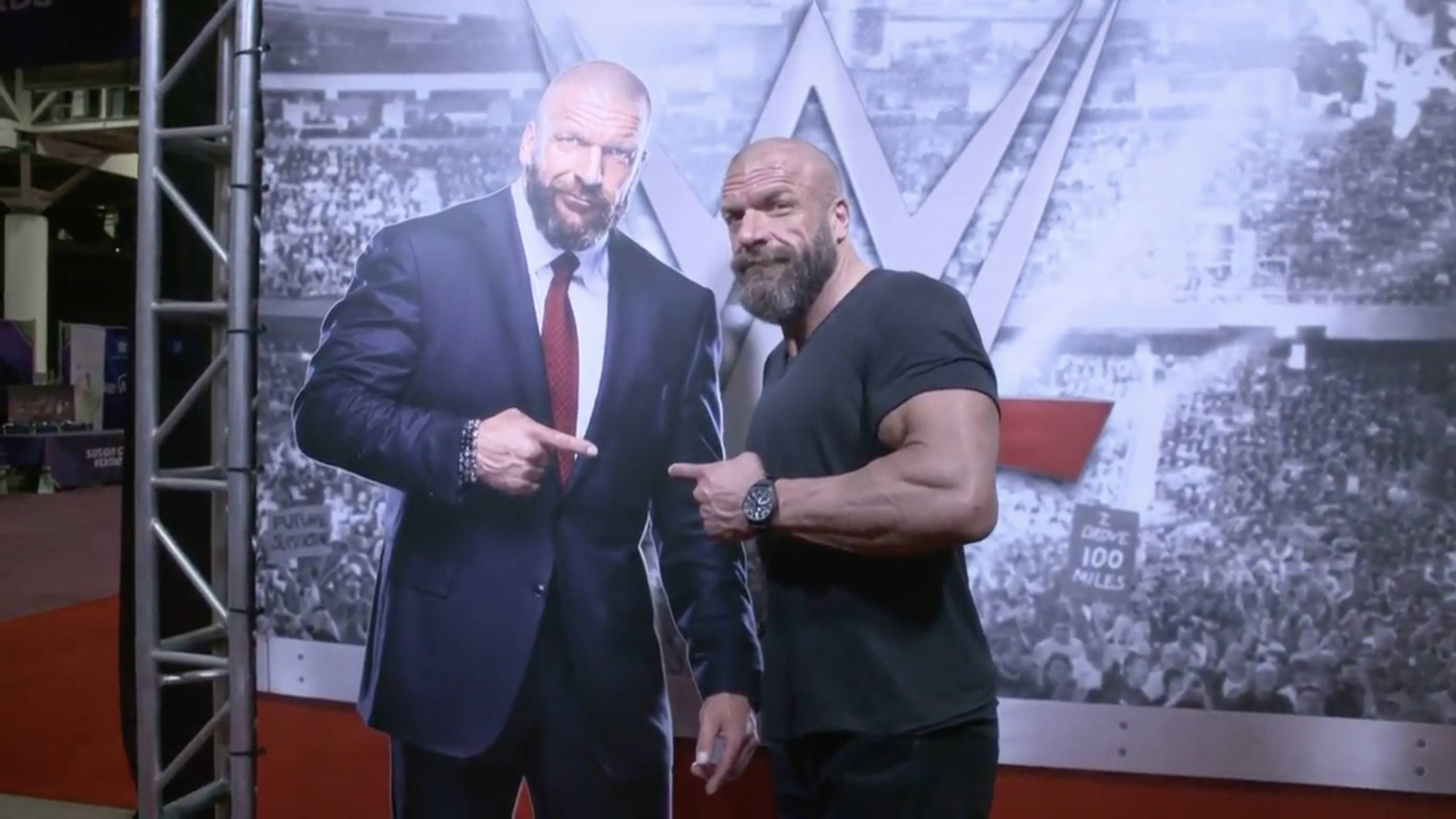 VIDEO: Triple H & Stephanie McMahon tour WWE Axxess