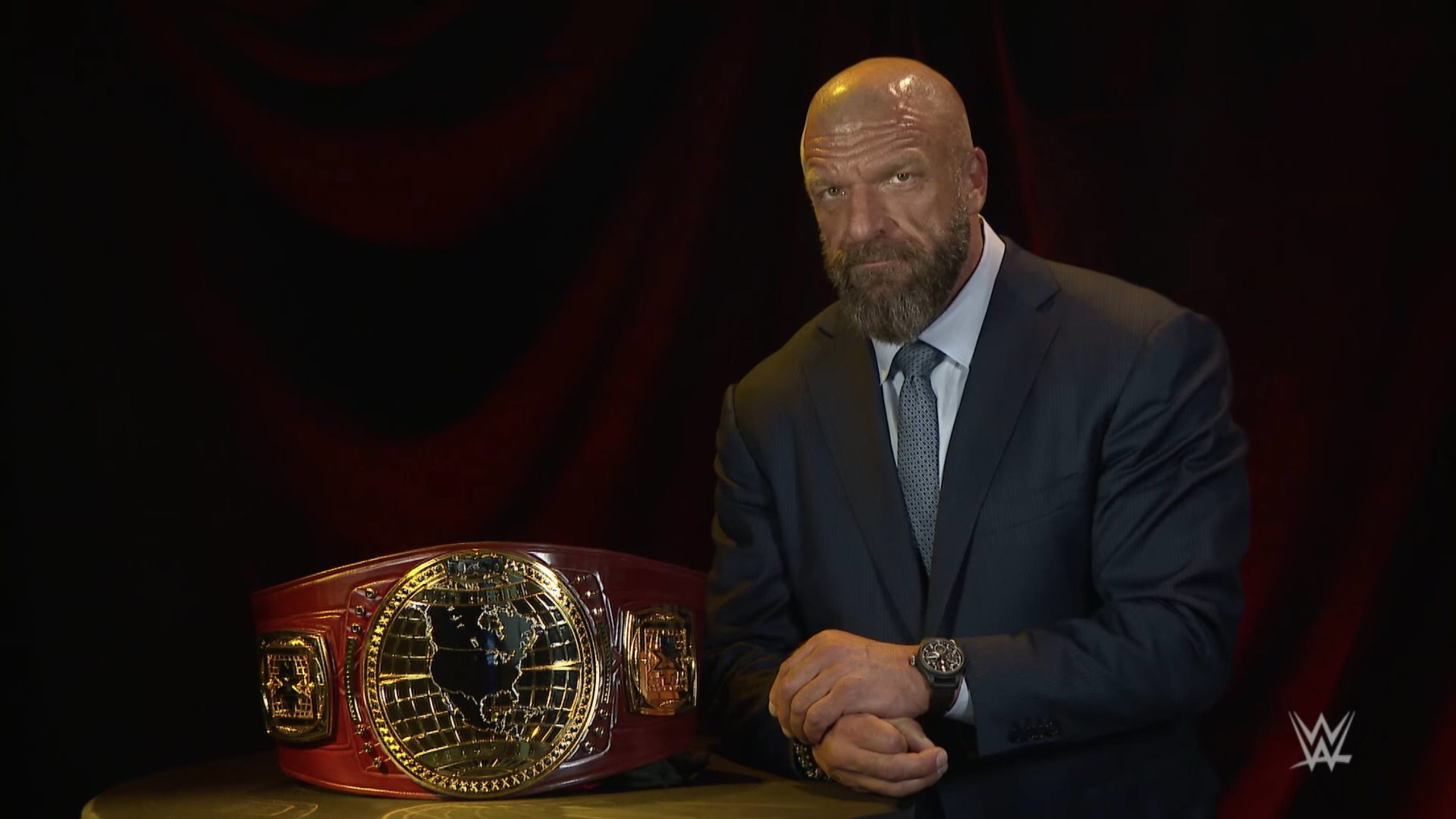 Triple H unveils NXT North American title ahead of TakeOver
