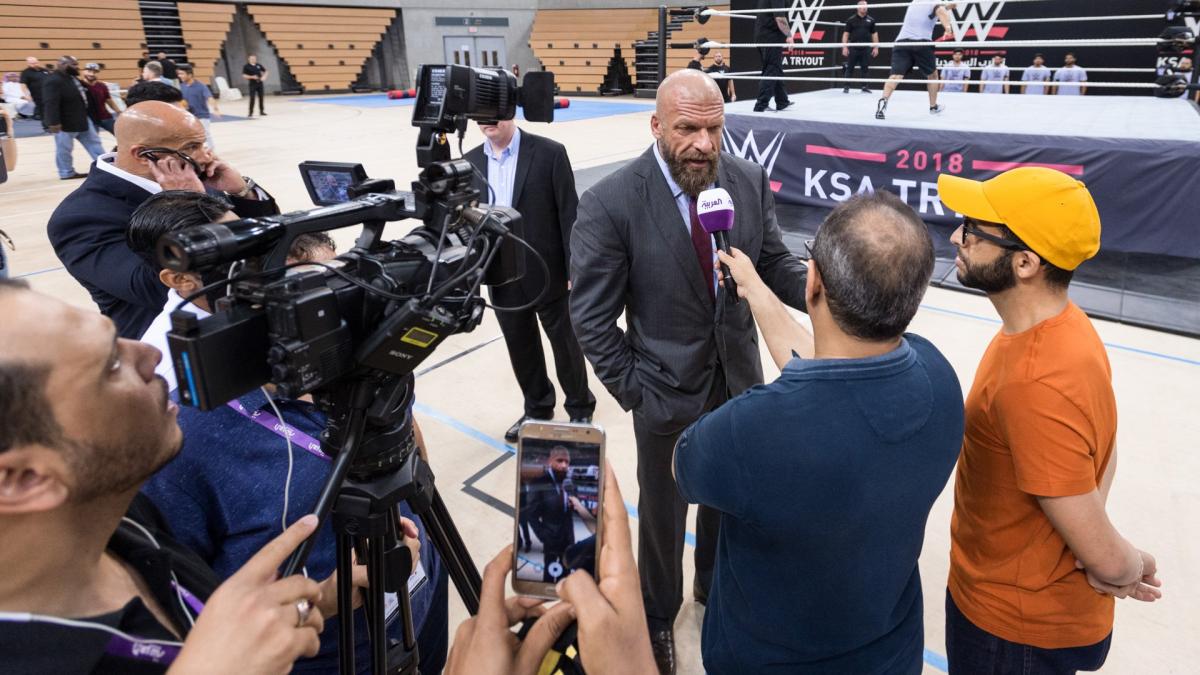 Triple H defends WWE’s partnership with Saudi Arabia