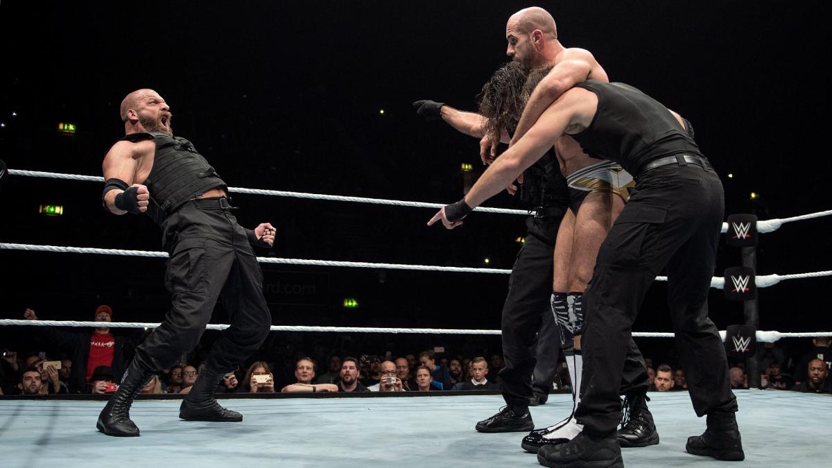 WWE London, ENG, live results: HHH teams with Rollins & Ambrose