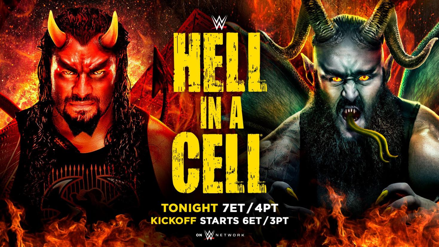 WWE Hell in a Cell live results: Roman Reigns vs. Braun Strowman